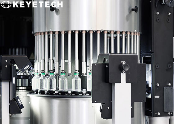 Ηλεκτρολυτικό σύστημα μηχανών οράματος αλγορίθμου AI για την υγρή δοκιμή επιπέδων μπουκαλιών