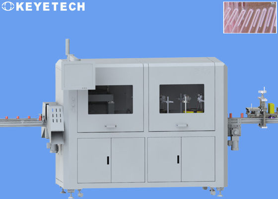 Μηχανή Επιθεώρησης Καλαμιών Ποτών σε Πακέτο με Συσκευή Ετικετοποίησης