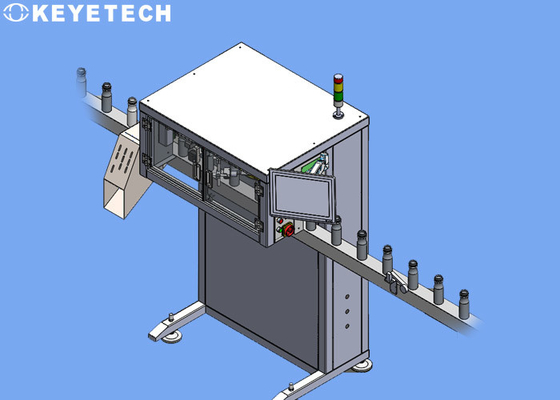 Σύστημα επιθεώρησης με κάμερα κενών μπουκαλιών γαλακτοκομικών προϊόντων σε πραγματικό χρόνο με βαλβίδα απόρριψης