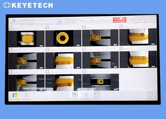 Συσκευάζοντας εξοπλισμός επιθεώρησης για τα πλαστικά μίας χρήσης εμπορευματοκιβώτια τροφίμων PP