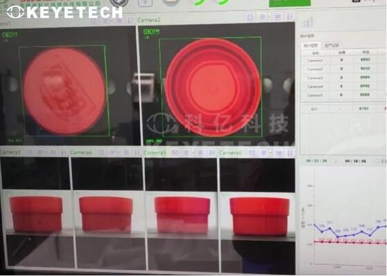 Σύστημα επιθεώρησης οπτικής όρασης σε απευθείας σύνδεση με εξαγωγή δεδομένων