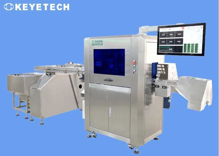 Έλεγχος ζητήματος σφράγισης AI Vision Cap Inspection System Machine for Edible Oil Cap